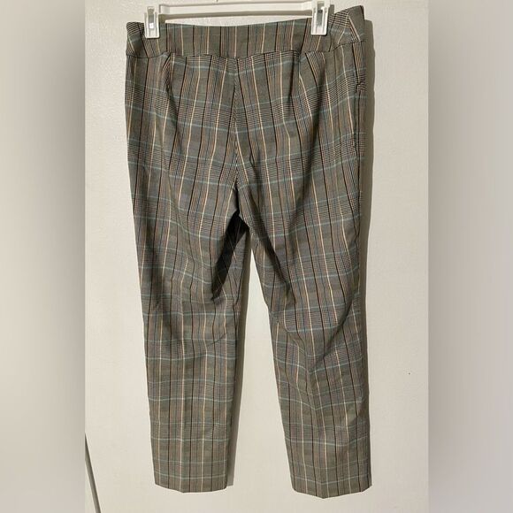 talbots trouser Gray Plaid Office Business Casual Women’s 16 - Picture 4 of 6